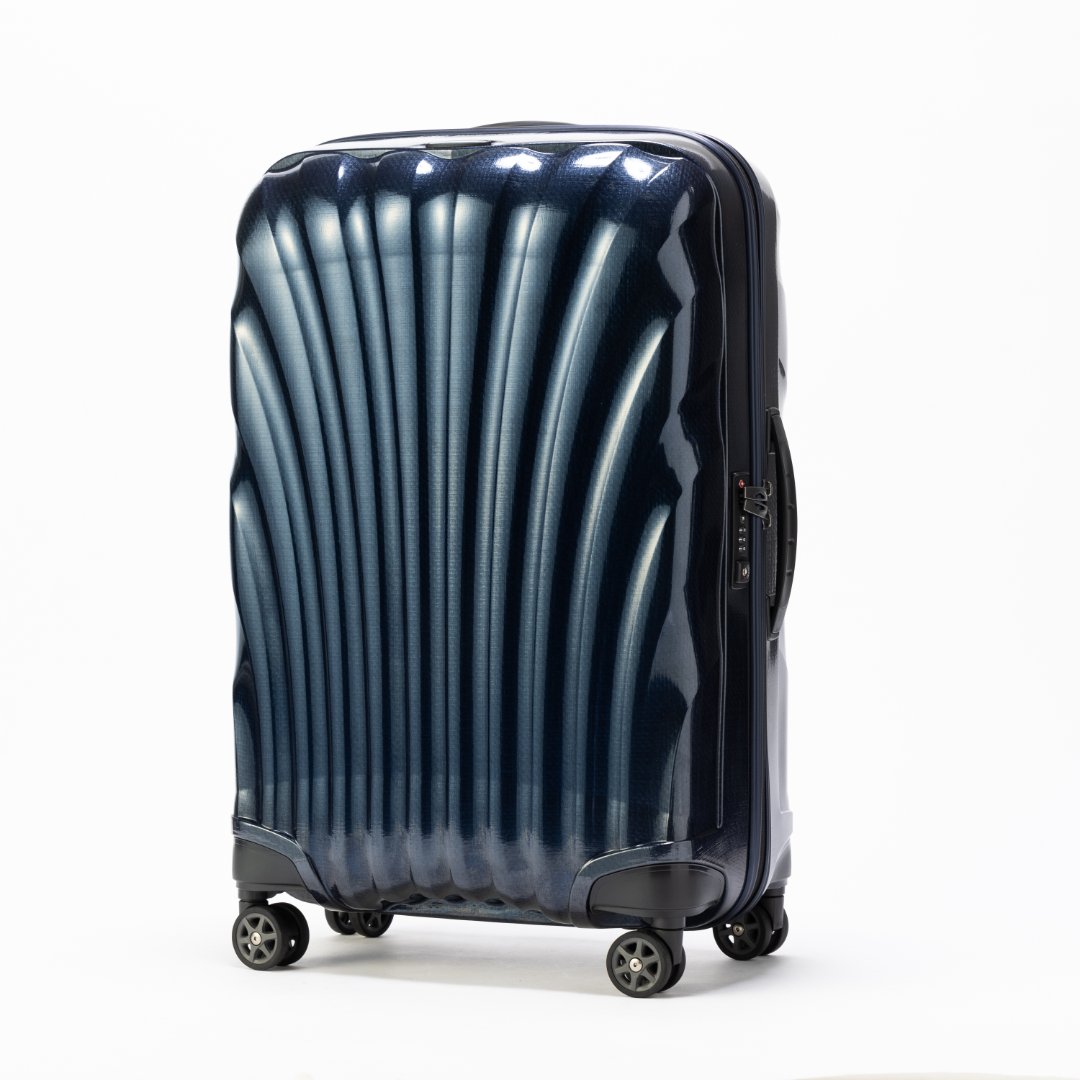 SAMSONITE ミッドナイトブルー スーツケース 08c1021507264d379002584336edff