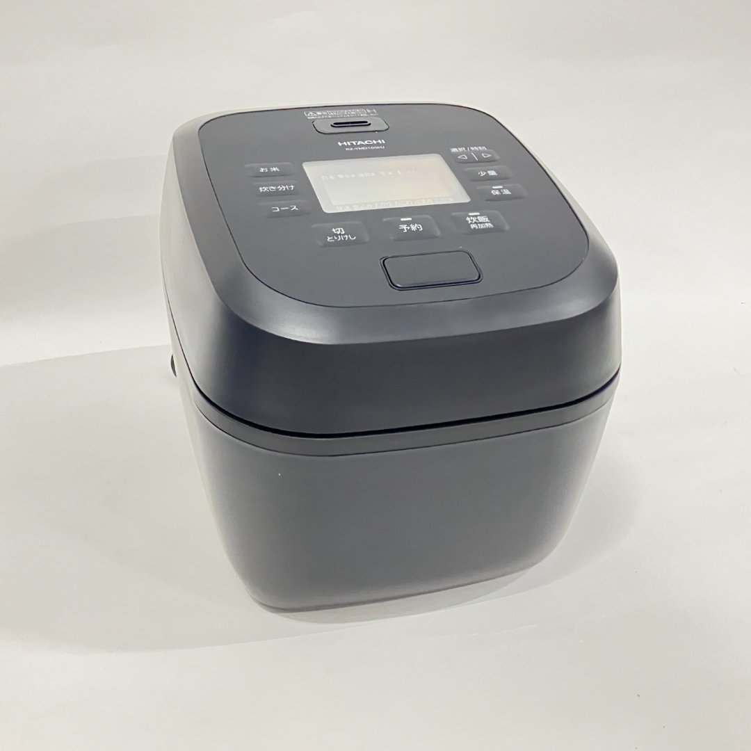 日立/HITACHI 炊飯器 チャコールグレー RZ-Y100HJ-H 【圧力炊き】【5.5