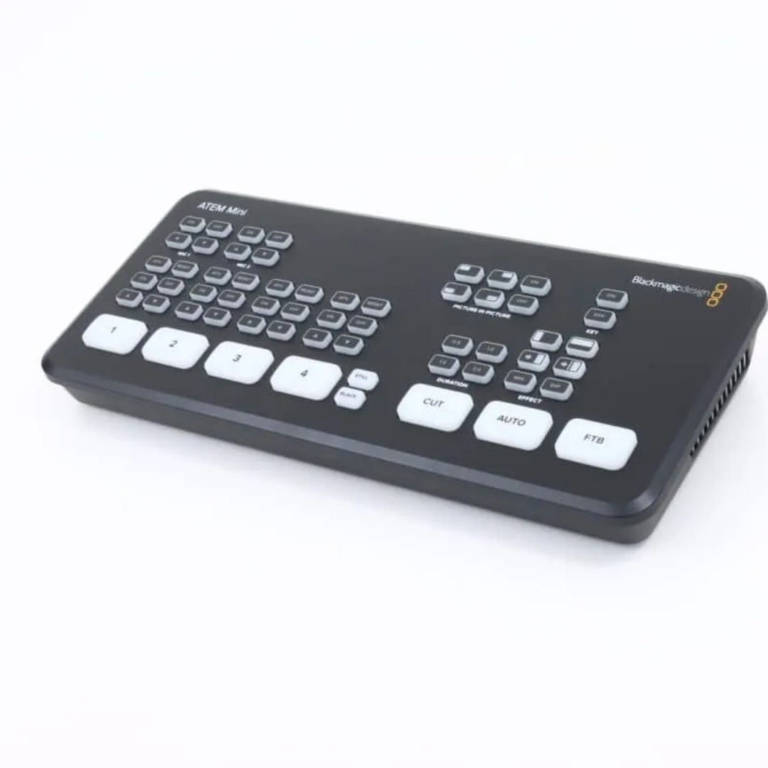 Blackmagic Design ATEM Mini｜初心者OK 配信スイッチャー【本体＋電源