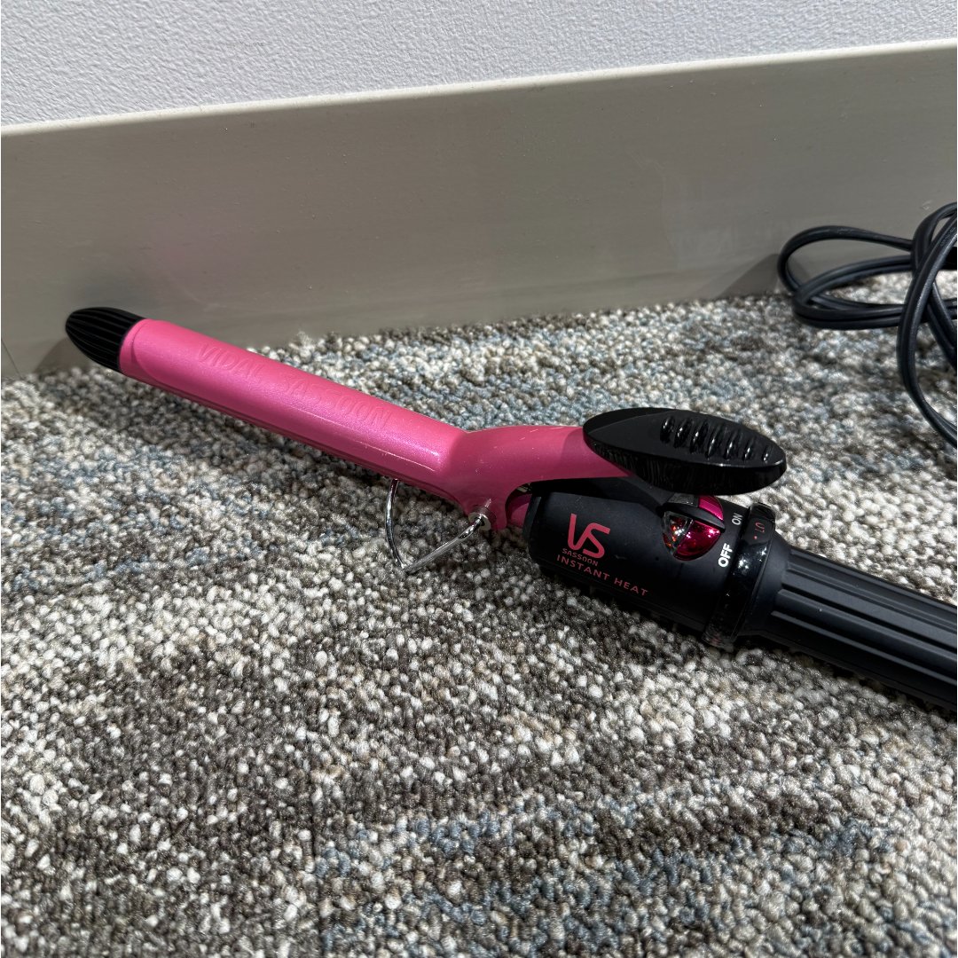 VIDAL SASSOON Wヘアアイロンタイプカール VIDAL SASSOON/ヴィダルサスーン カールアイロン VSI-1904/PJ 【SARA
