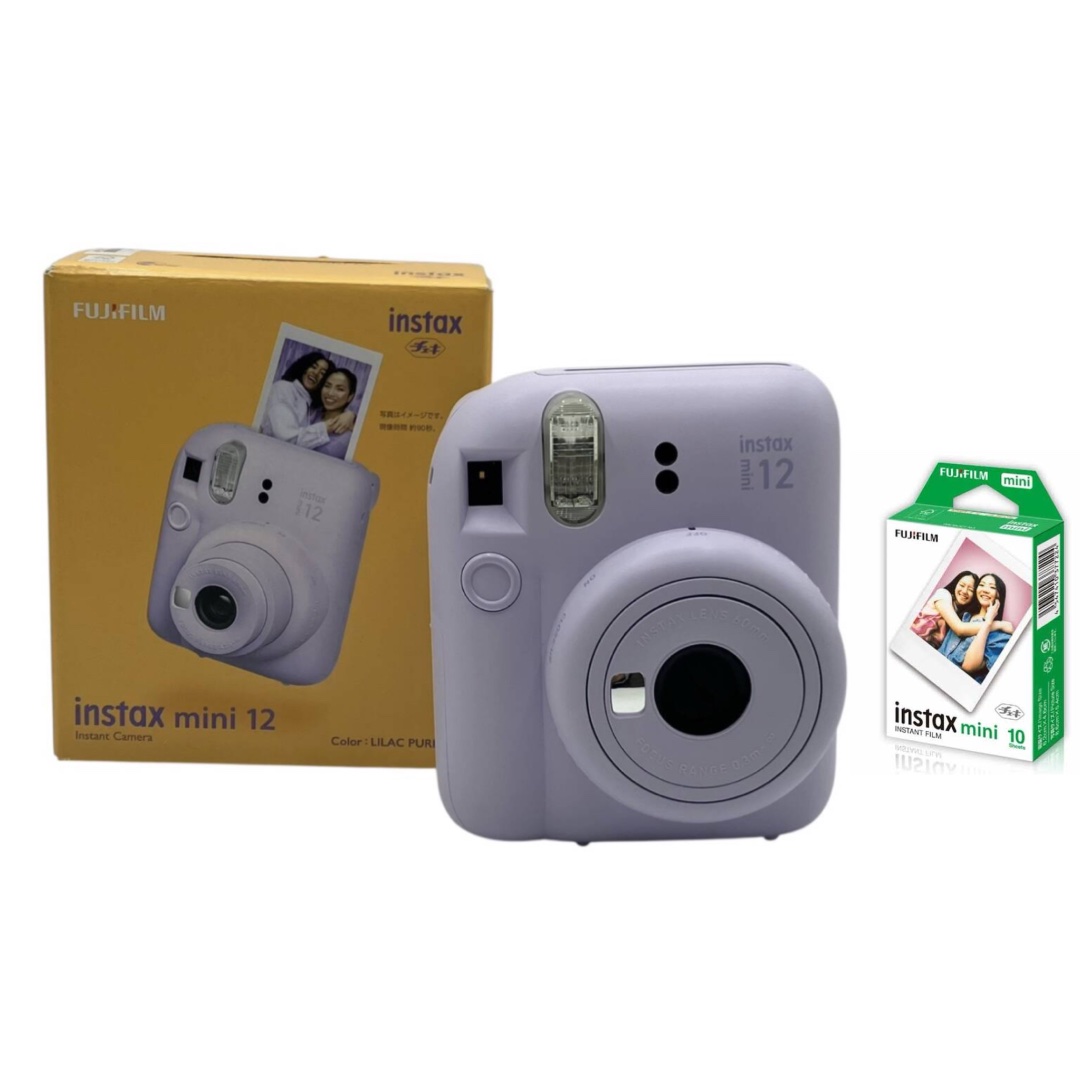 【フィルム10枚付き】instax mini 12の画像