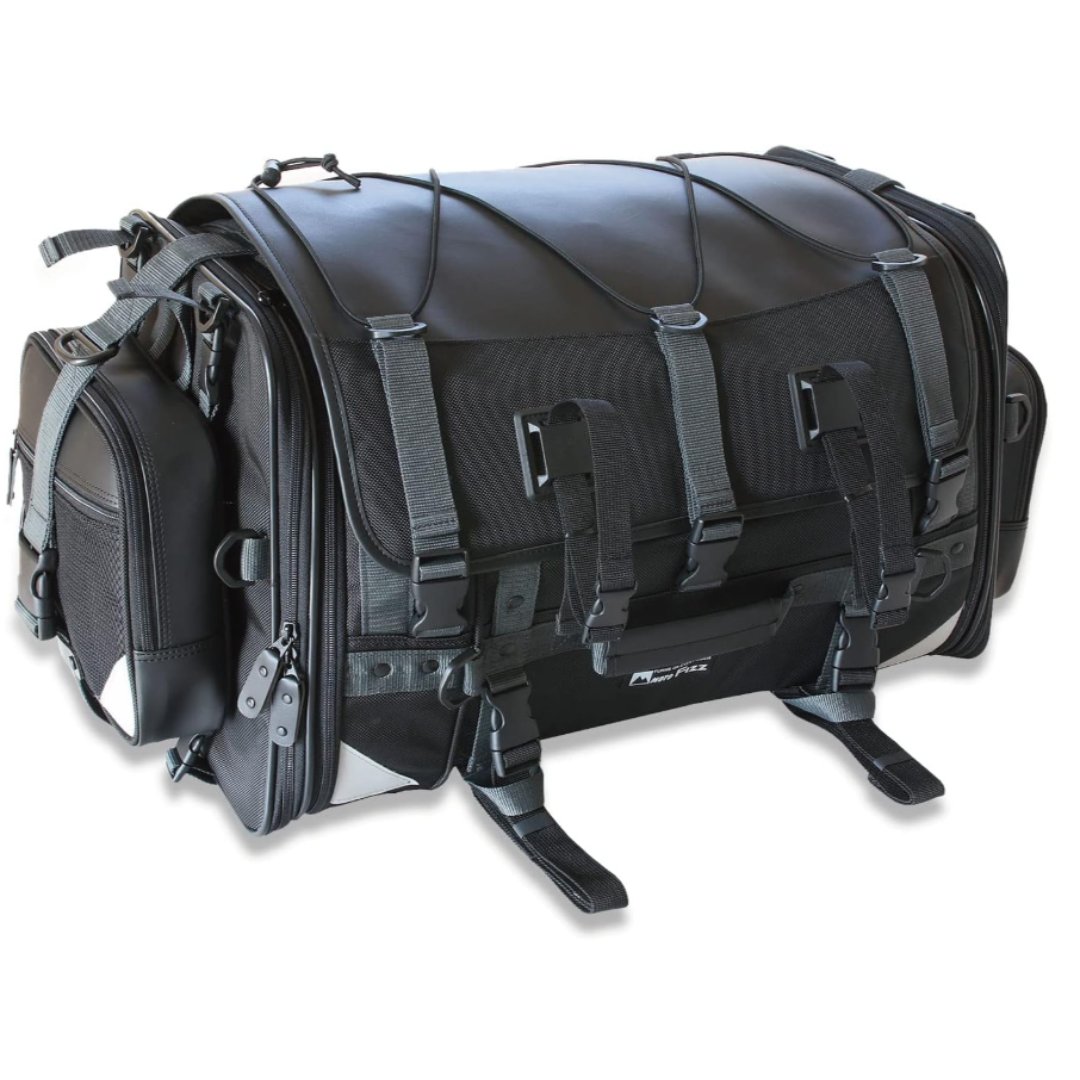 タナックス(TANAX) キャンピングシートバッグ2 モトフィズ(MOTOFIZZ) ブラック MFK-102 (可変容量59-75ℓ) タナックス(TANAX) キャンピングシートバッグ2 モトフィズ(MOTOFIZZ