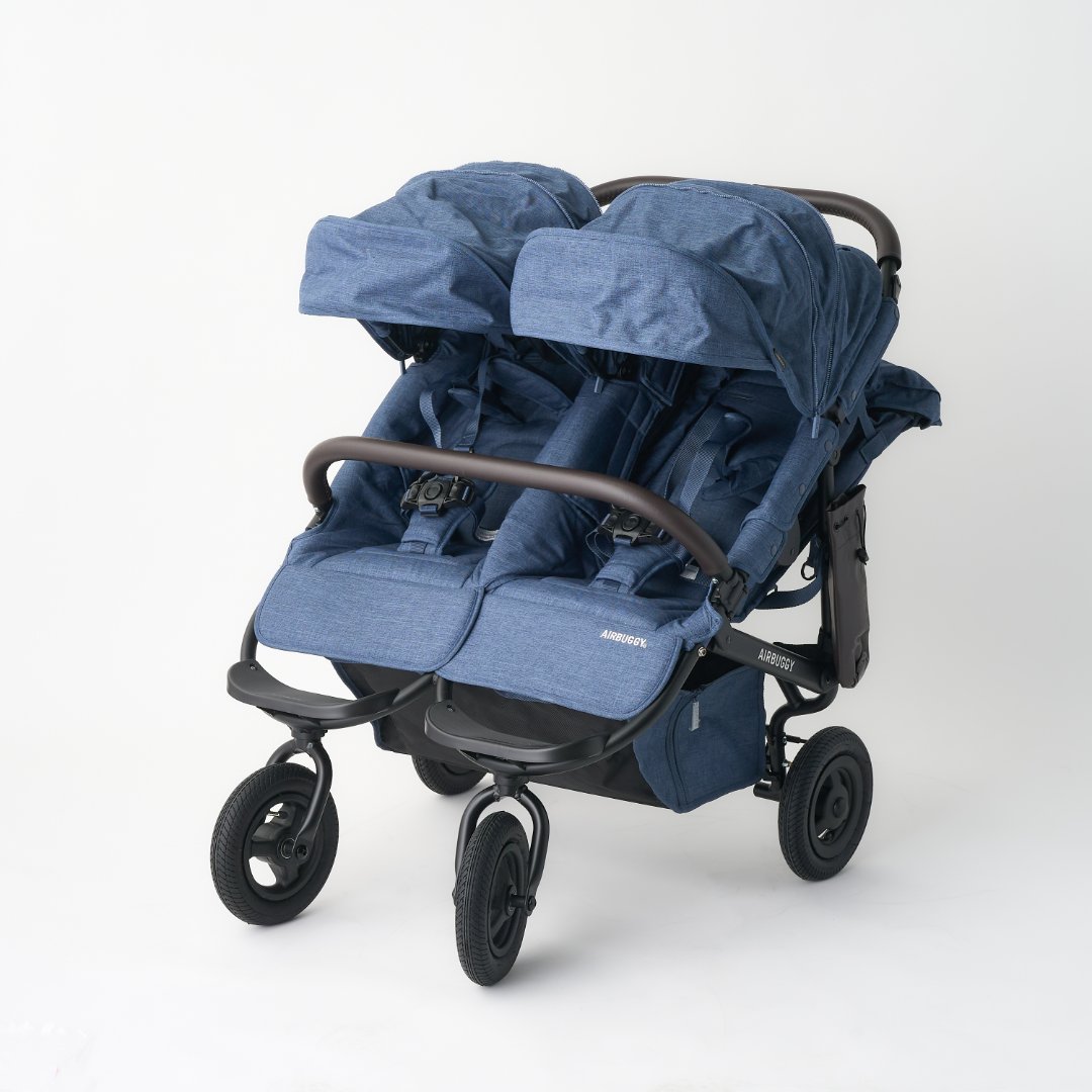 新品】エアバギー/AIRBUGGY ココダブルEX フロムバース アースブルー