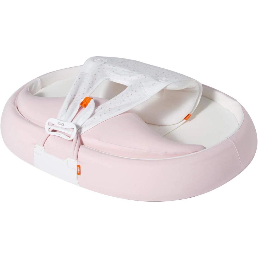 新品】スナグルミー petal 本体 専用カバー ピンク ベビーベッド