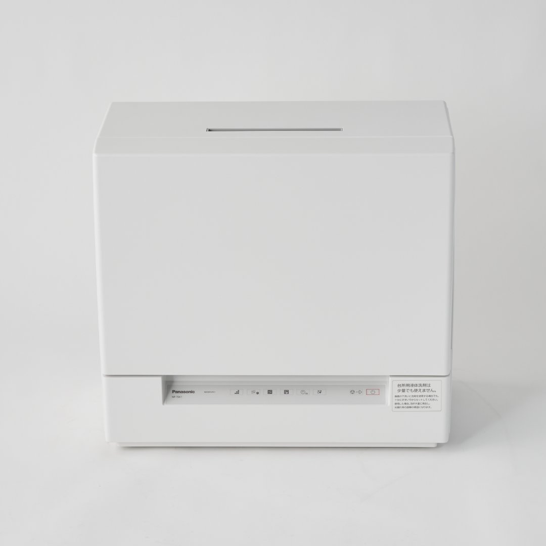 パナソニック 食洗機NP-TSK1 ホワイト パナソニック/Panasonic 食器洗い乾燥機 ホワイト NP-TSK1-W わずか約